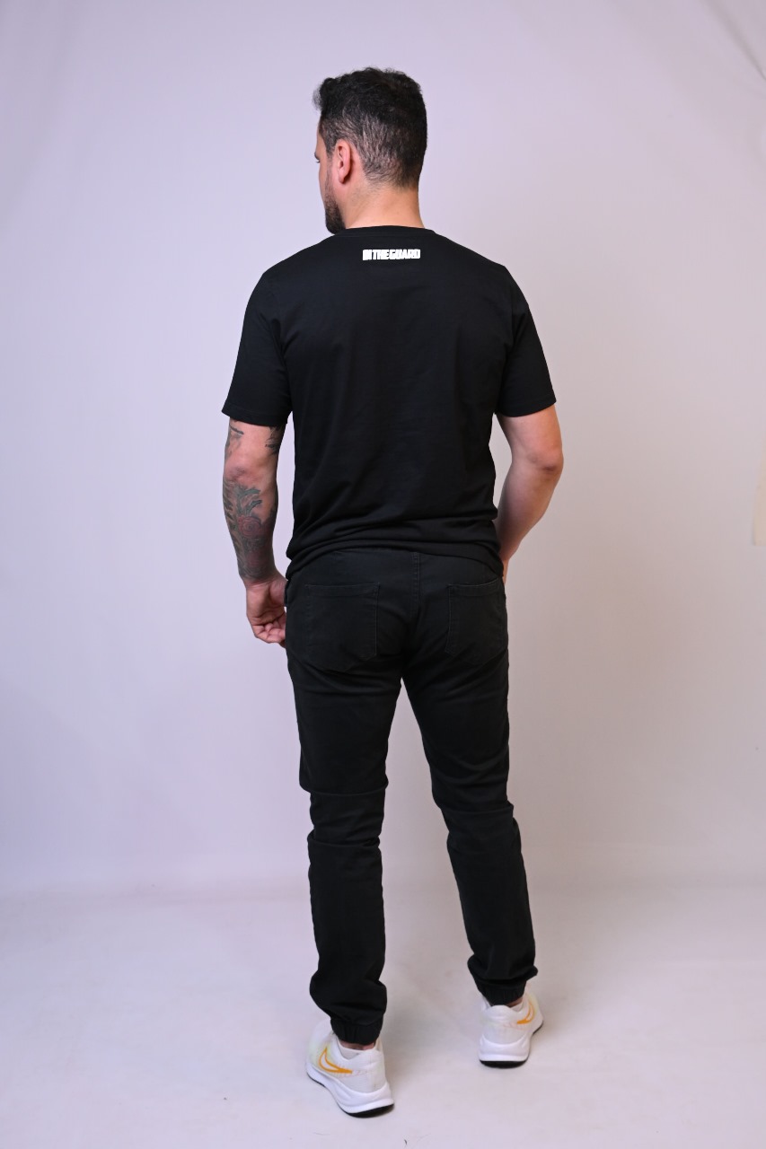 Camiseta Masculina Queda Passa e Finaliza