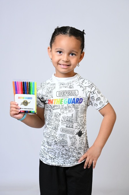 Rash Guard Infantil Goods para Colorir