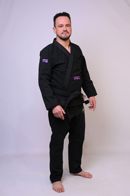 Kimono In The Guard Jiu-Jitsu Purple Preto