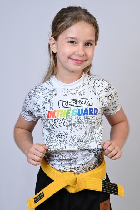 Rash Guard Infantil Goods para Colorir Feminina