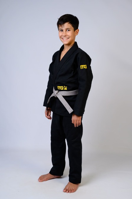 Kimono Infantil In The Guard New 2025 Preto