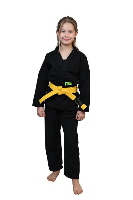 Kimono Infantil In The Guard Feminino Green Preto
