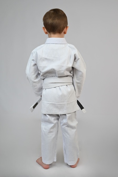 Kimono MIRIM, 4 e 5 anos. Branco Padrão CBJJ