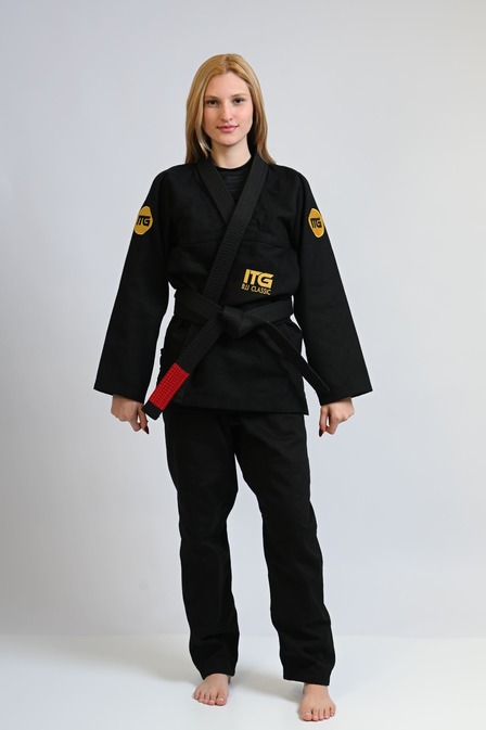 Kimono In The Guard Feminino Classic BJJ Preto
