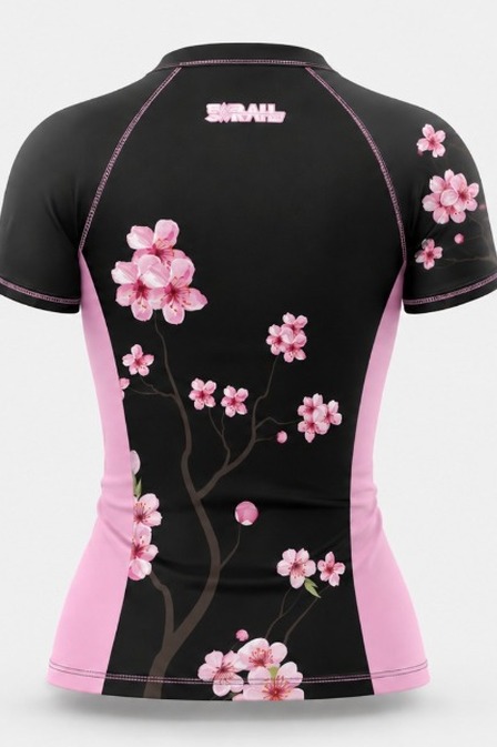 Rash Guard Infantil Feminina Sarah Flores Rash+ Bermuda